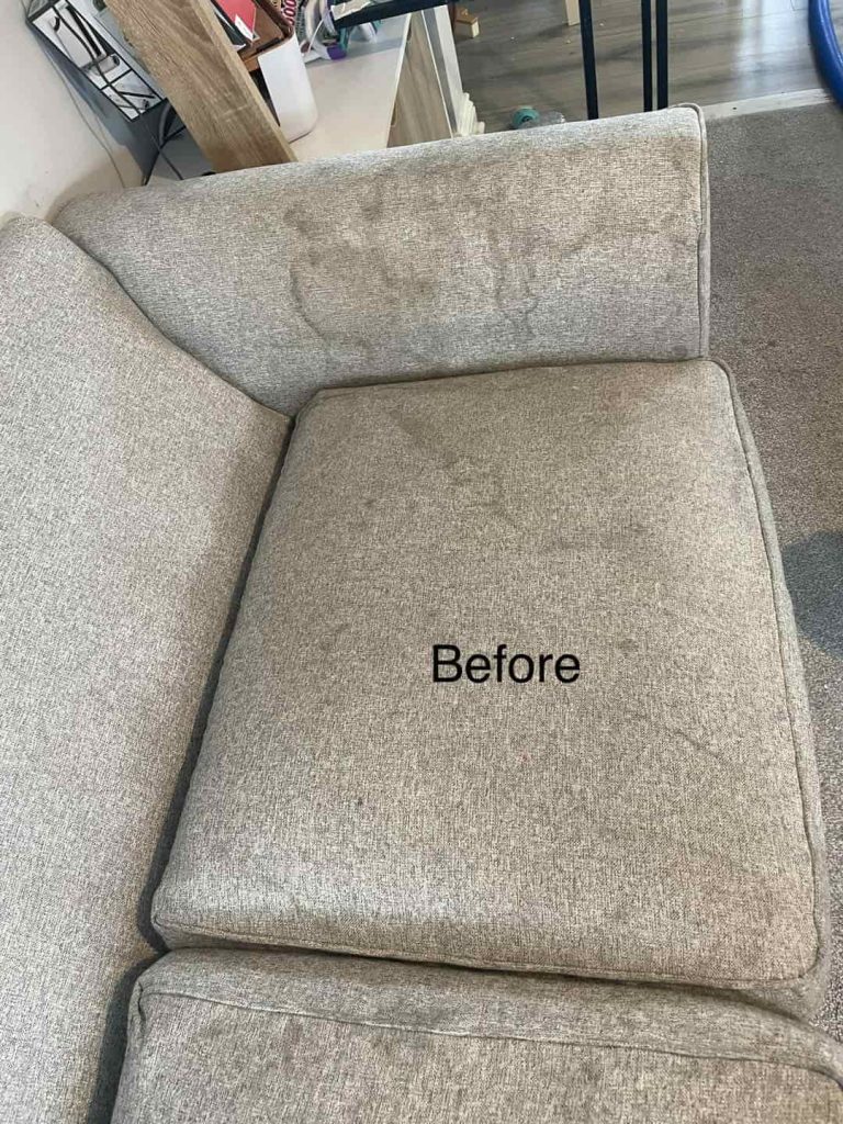 dirty sofa